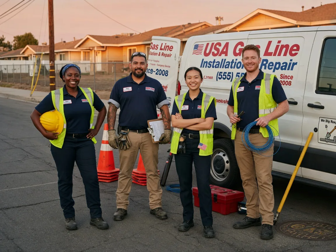Gas Line Installation company in Rock Creek, OH